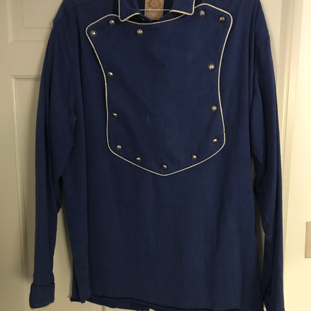 Authentic Western Shirt, 100% Cotton, Size L